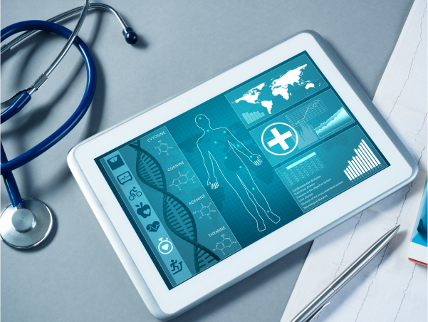 Vari oggetti usati per la diagnosi